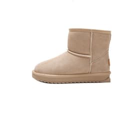 image-New Flat Bottom Medium Cotton Shoes Plush Snow Boots For Women