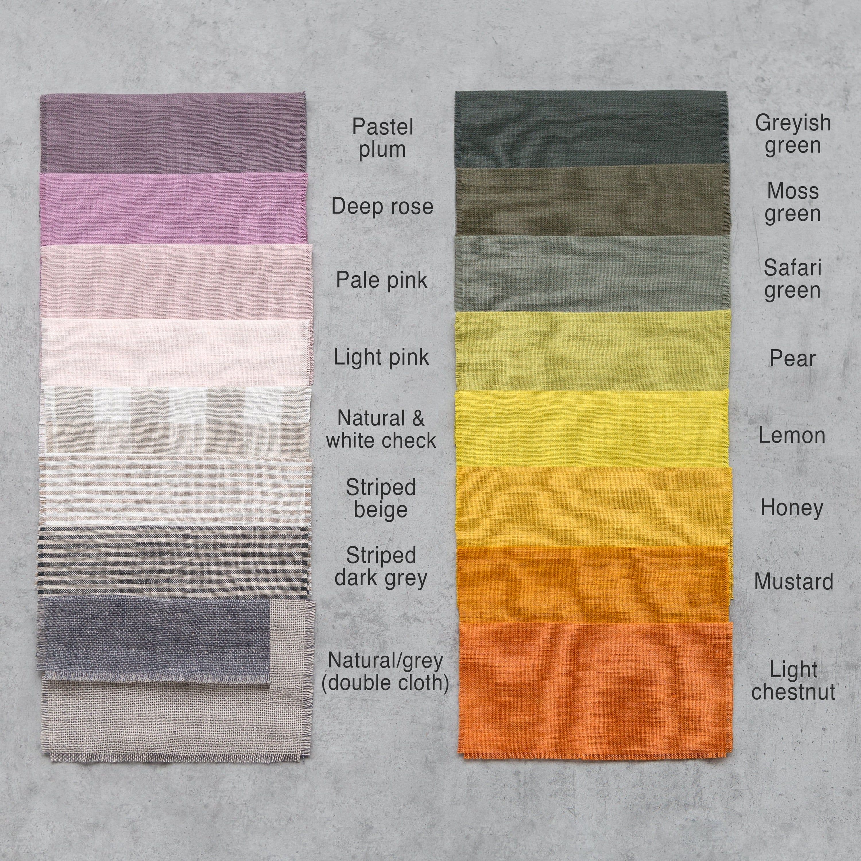 image-Natural linen couch cover