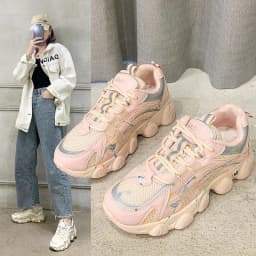 image-Luminous super fire daddy shoes women trend sneakers