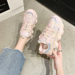 image-Luminous super fire daddy shoes women trend sneakers