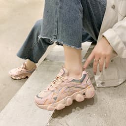 image-Luminous super fire daddy shoes women trend sneakers