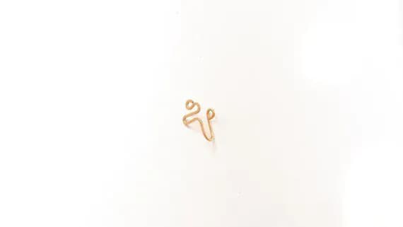 image-Piercing Trend No Hole False Lip Ring Lip Nail Lip Clip False Nose