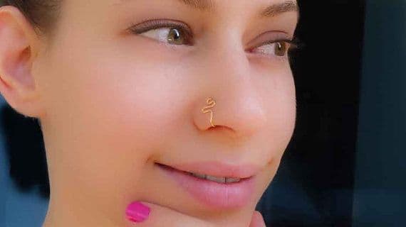 image-Piercing Trend No Hole False Lip Ring Lip Nail Lip Clip False Nose