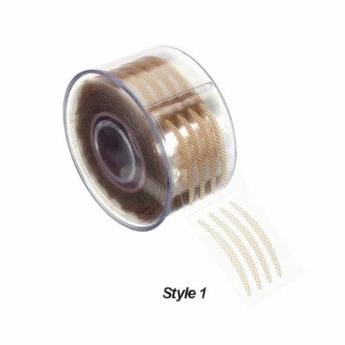 image-600 Pcs Eye Lift Strips Double Eyelid Tape Clear Gray Eyelid Stripe
