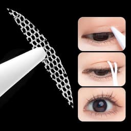 image-600 Pcs Eye Lift Strips Double Eyelid Tape Clear Gray Eyelid Stripe