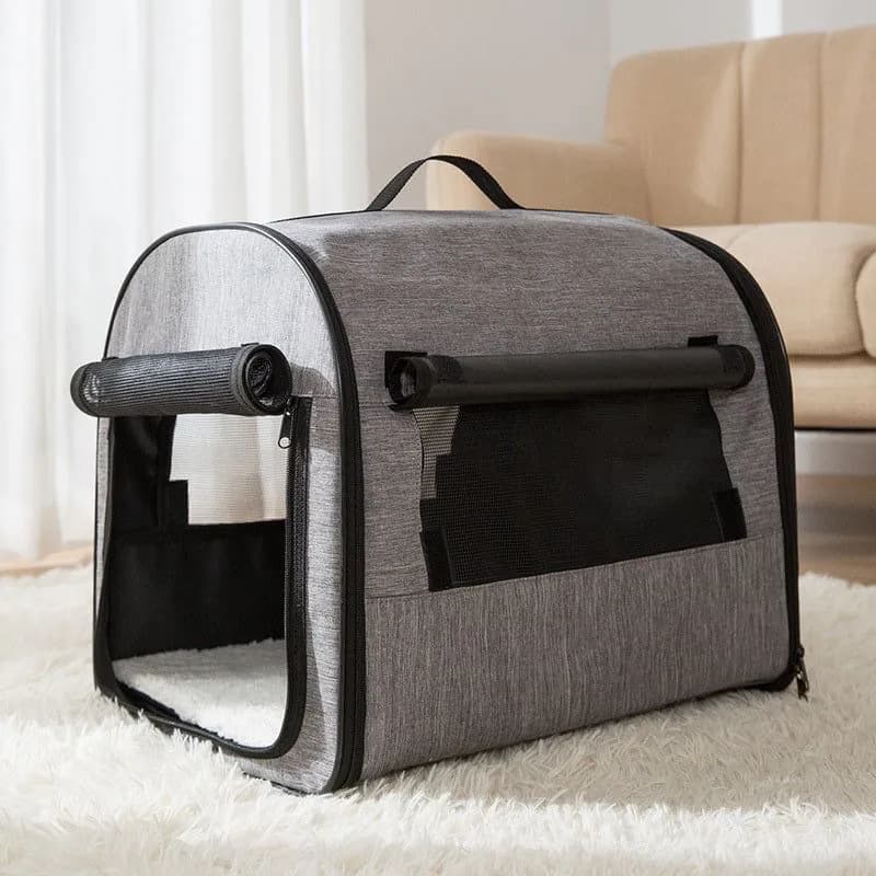 image-Dog Cage House Car Pet Supplies Washable Pet Kennel Cylinder Portable Dog House