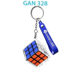 image-GAN Mini Keychain Cube - Portable 3x3 Puzzle - Perfect for Enthusiasts