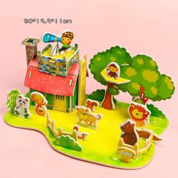 image-Monssjay 3D Puzzle Toys for Fun Learning - Engaging Construction Activity