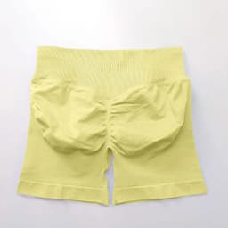 image-NCLAGEN Seamless Shorts 4.5" Gym Shorts Woman Scrunch Butt Fitness