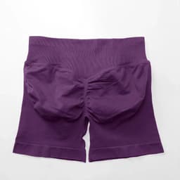 image-NCLAGEN Seamless Shorts 4.5" Gym Shorts Woman Scrunch Butt Fitness