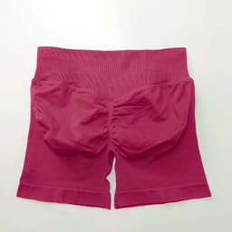 image-NCLAGEN Seamless Shorts 4.5" Gym Shorts Woman Scrunch Butt Fitness