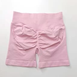 image-NCLAGEN Seamless Shorts 4.5" Gym Shorts Woman Scrunch Butt Fitness