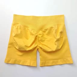image-NCLAGEN Seamless Shorts 4.5" Gym Shorts Woman Scrunch Butt Fitness