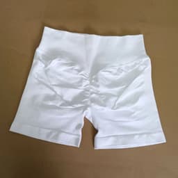 image-NCLAGEN Seamless Shorts 4.5" Gym Shorts Woman Scrunch Butt Fitness