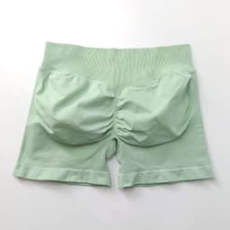 image-NCLAGEN Seamless Shorts 4.5" Gym Shorts Woman Scrunch Butt Fitness