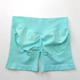 image-NCLAGEN Seamless Shorts 4.5" Gym Shorts Woman Scrunch Butt Fitness
