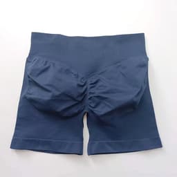image-NCLAGEN Seamless Shorts 4.5" Gym Shorts Woman Scrunch Butt Fitness
