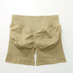 image-NCLAGEN Seamless Shorts 4.5" Gym Shorts Woman Scrunch Butt Fitness