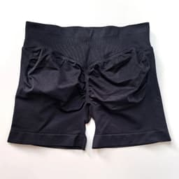 image-NCLAGEN Seamless Shorts 4.5" Gym Shorts Woman Scrunch Butt Fitness