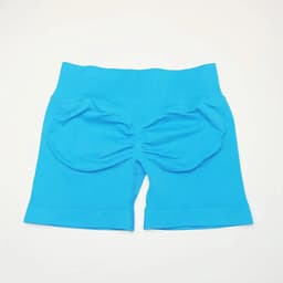 image-NCLAGEN Seamless Shorts 4.5" Gym Shorts Woman Scrunch Butt Fitness