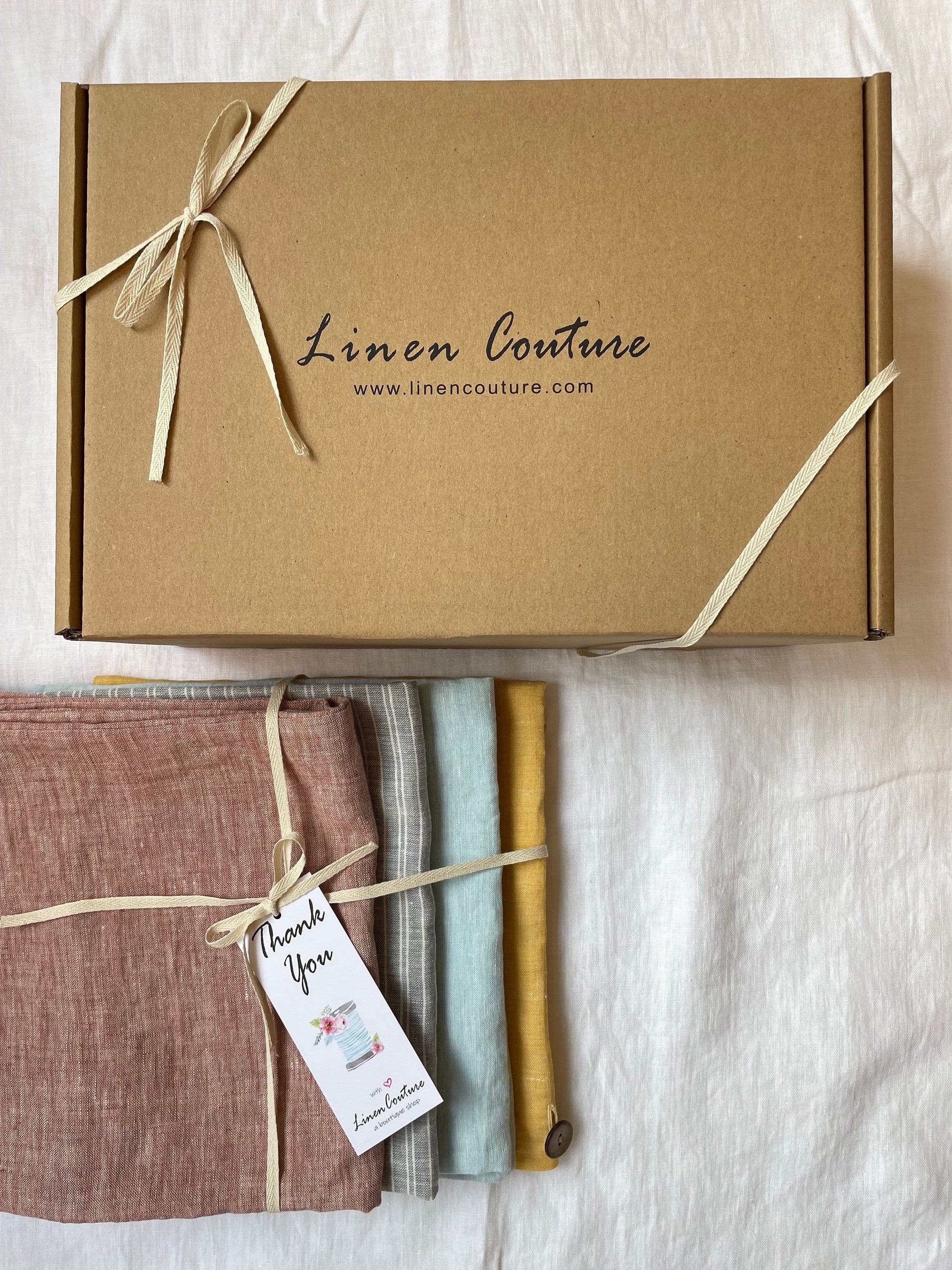 image-Woodrose linen curtain with pleating tape
