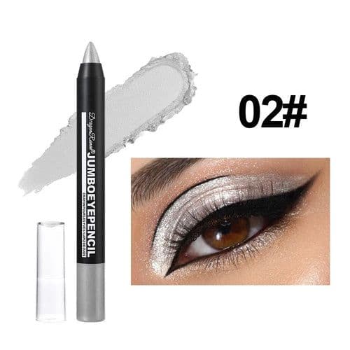 image-Smoky Dark Green Eyeshadow Pencil Stick Waterproof Pearlescent 12