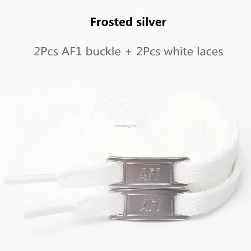 image-Original AF1 Shoelaces Combination White Flats Laces and Shoe