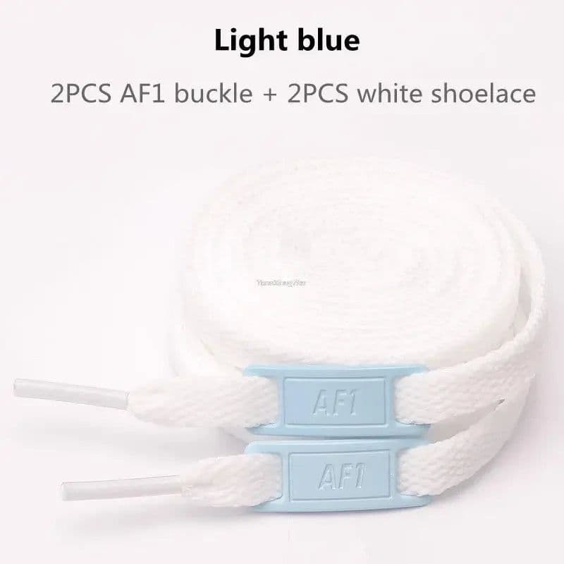 image-Original AF1 Shoelaces Combination White Flats Laces and Shoe