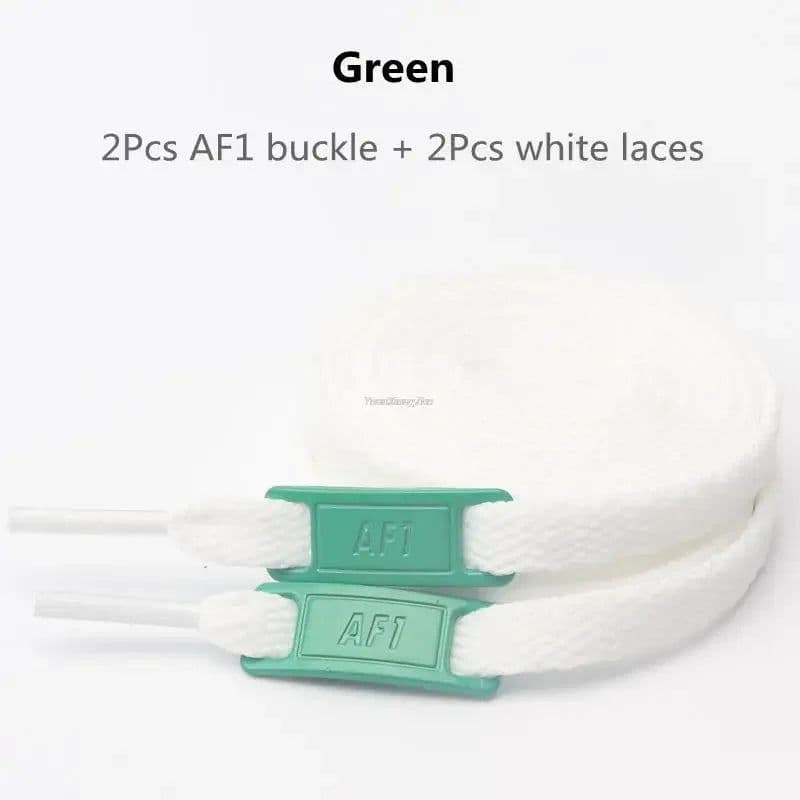 image-Original AF1 Shoelaces Combination White Flats Laces and Shoe