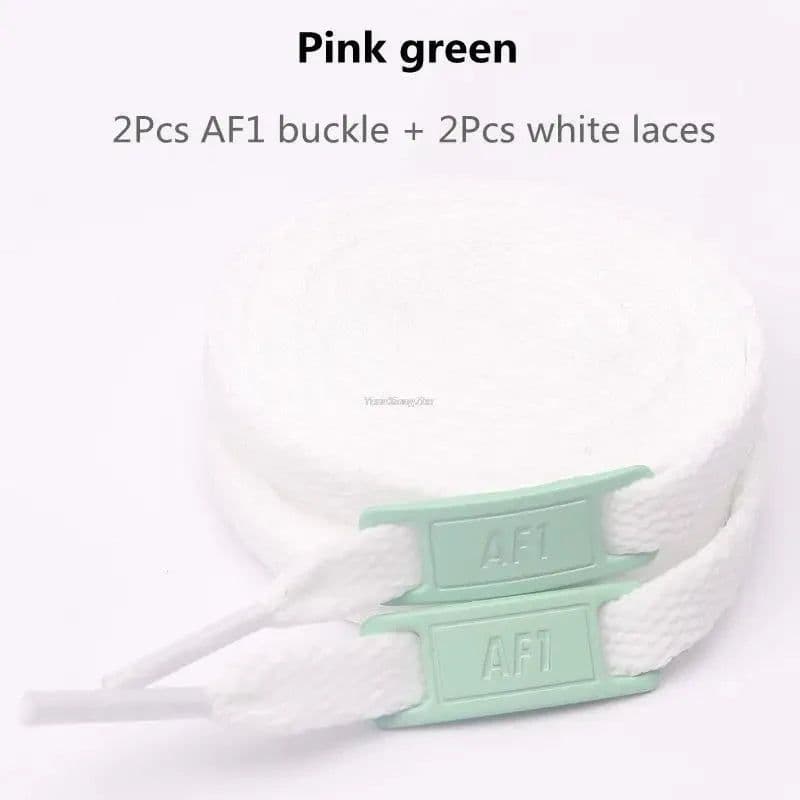 image-Original AF1 Shoelaces Combination White Flats Laces and Shoe