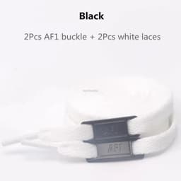 image-Original AF1 Shoelaces Combination White Flats Laces and Shoe