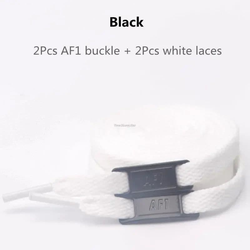 image-Original AF1 Shoelaces Combination White Flats Laces and Shoe