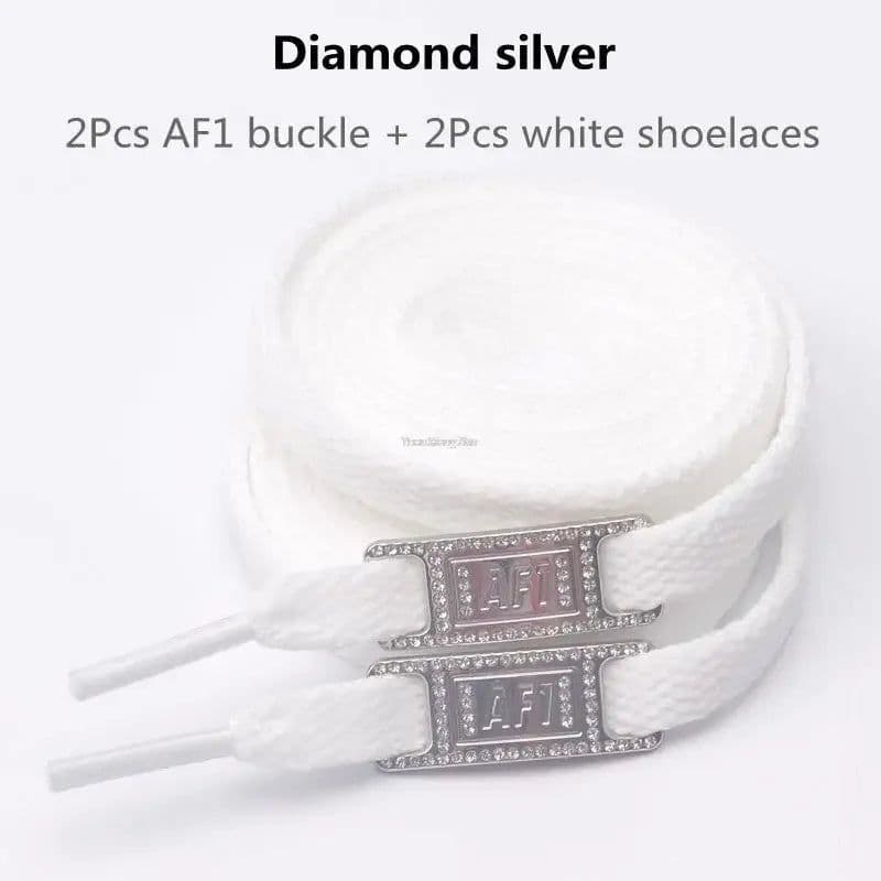 image-Original AF1 Shoelaces Combination White Flats Laces and Shoe
