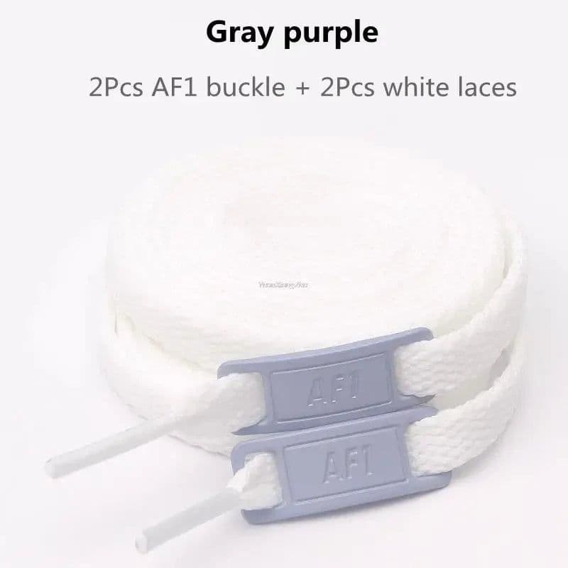 image-Original AF1 Shoelaces Combination White Flats Laces and Shoe