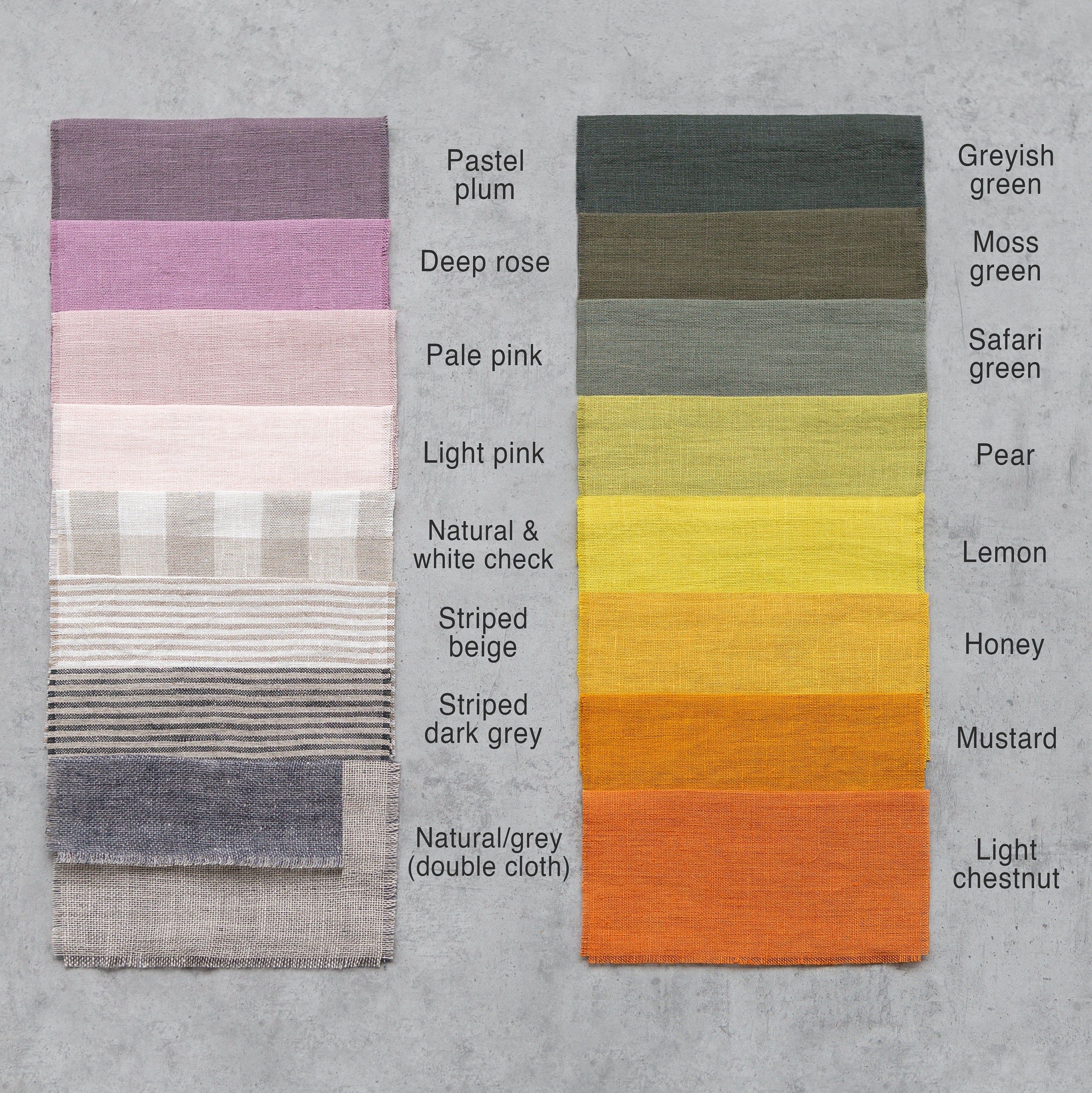image-Linen scarf in Light Grey