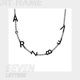 image-Stainless Steel 26 English Letter Name Necklace