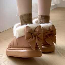 image-Winter Women Cute Warm Ankle Boots Outdoor Non-slip Thick Sole Snow