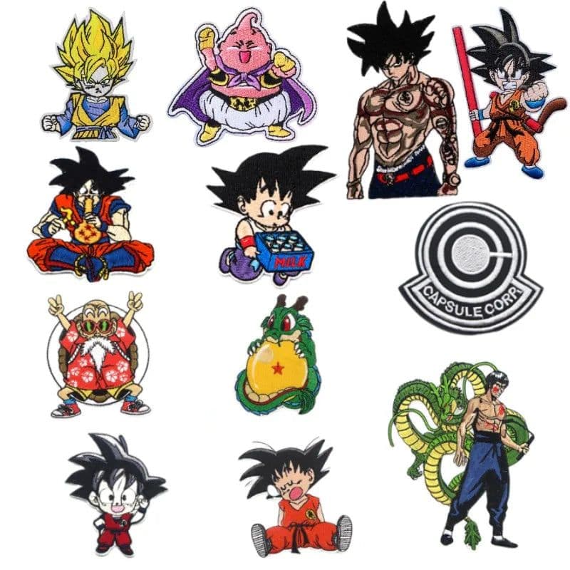image-Bandai Dragon Ball Patch - DIY Style Accessory for Fashion & Repair