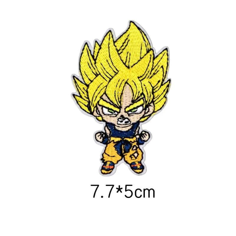 image-Bandai Dragon Ball Patch - Stylish DIY Solution for Clothing & Accessories