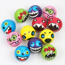 image-MEADE Stress Balls - 6 Pcs Squeeze Toys for Anxiety Relief and Fun