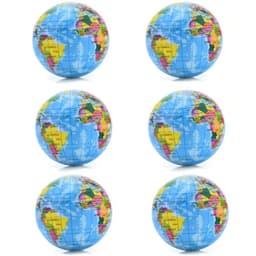 image-MEADE Stress Balls - 6 Pcs Squeeze Toys for Anxiety Relief and Fun