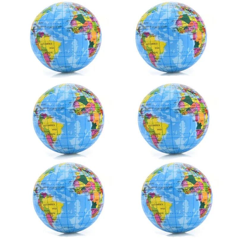 image-MEADE Stress Balls - 6 Pcs Squeeze Toys for Anxiety Relief and Fun