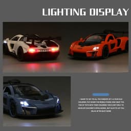 image-Maisto 1:32 Diecast Car Model with Sound & Light Features