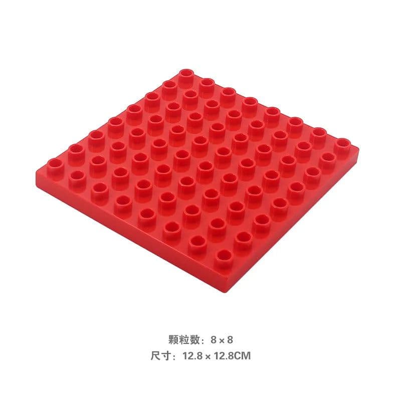 image-LMKJ Large Particle Double Baseplate Building Blocks - Durable & Versatile