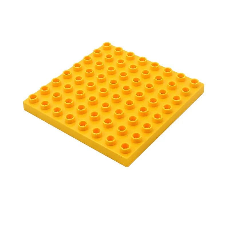 image-LMKJ Large Particle Double Baseplate Building Blocks - Durable & Versatile