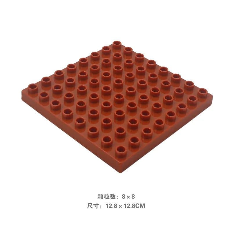 image-LMKJ Large Particle Double Baseplate Building Blocks - Durable & Versatile