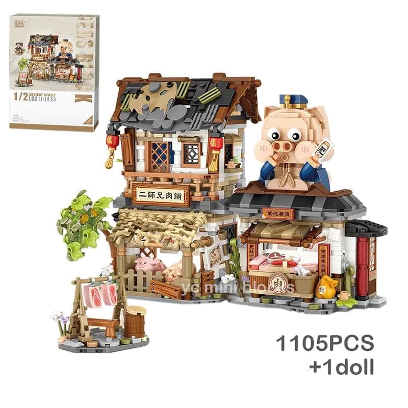 image-Mini LOZ1943 Bee Workshop Building Blocks Set for Ages 6-12