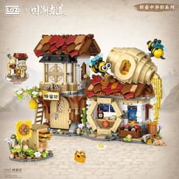 image-Mini LOZ1943 Bee Workshop Building Blocks Set for Ages 6-12