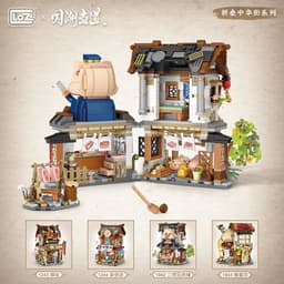 image-Mini LOZ1943 Bee Workshop Building Blocks Set for Ages 6-12