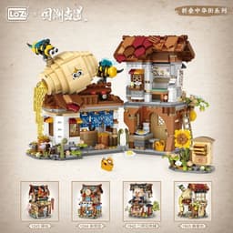 image-Mini LOZ1943 Bee Workshop Building Blocks Set for Ages 6-12